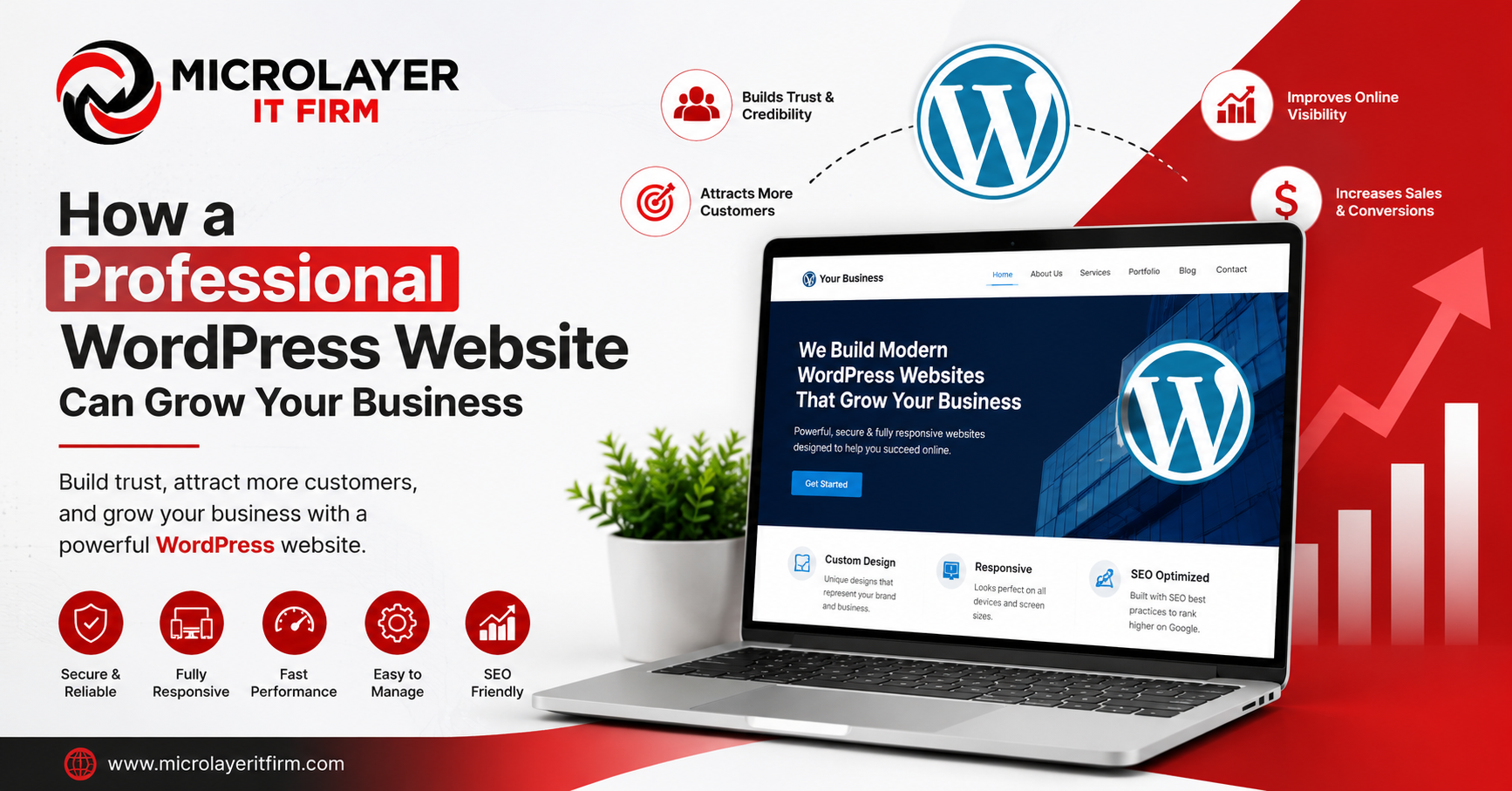 How a Professional WordPress Website Can Grow Your Business (SEO Optimized Guide