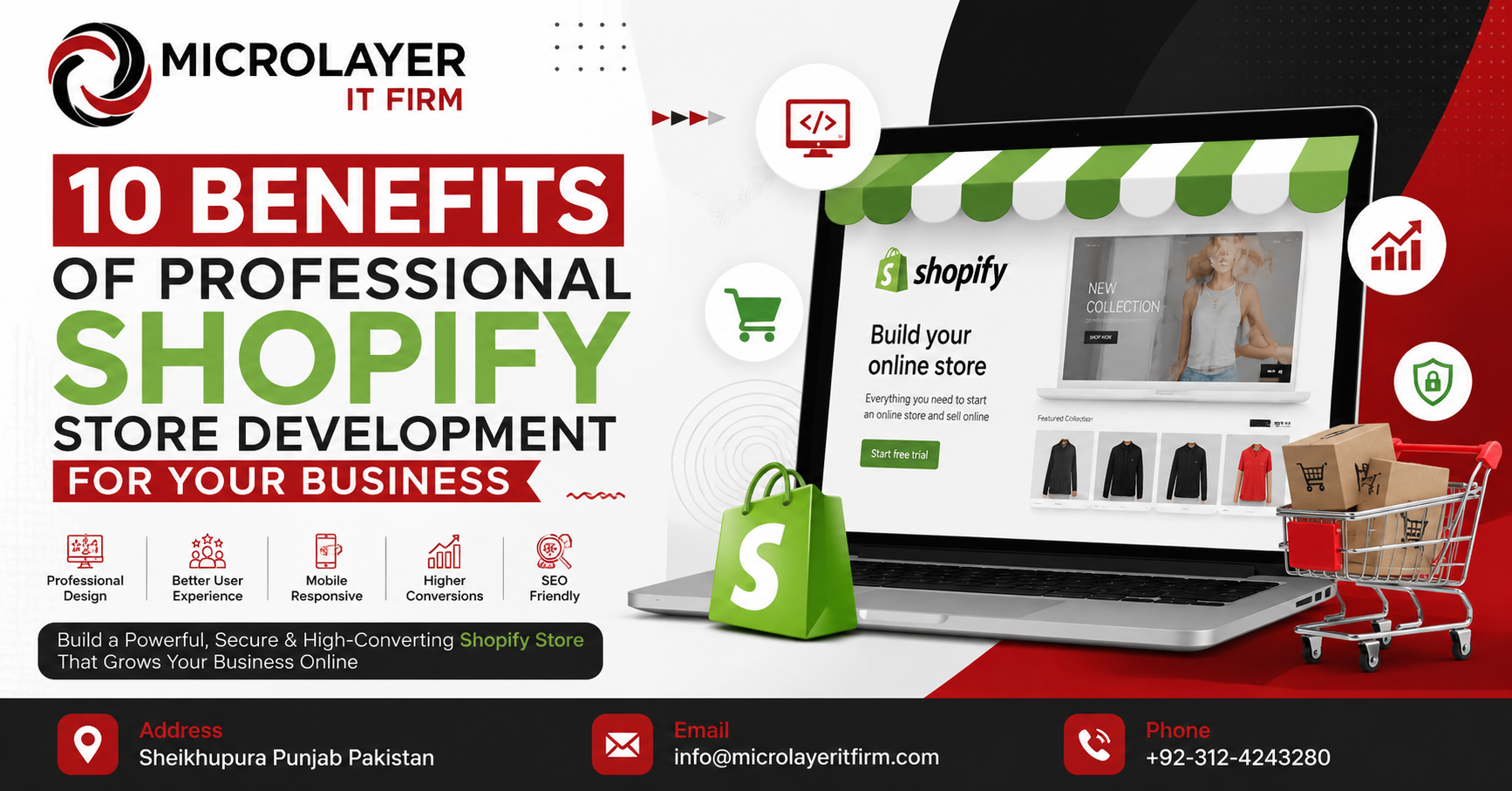 10 Benefits of Professional Shopify Store Development for Your Business